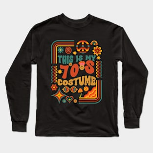 70'S COSTUME halloween Long Sleeve T-Shirt